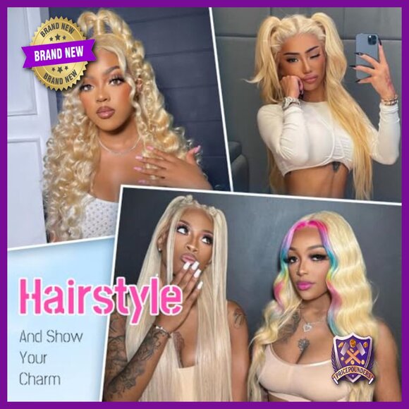 30 Inch Human Hair Lace Front Wig 200 Density Body Wave Glueless Pre Plucked main image 6